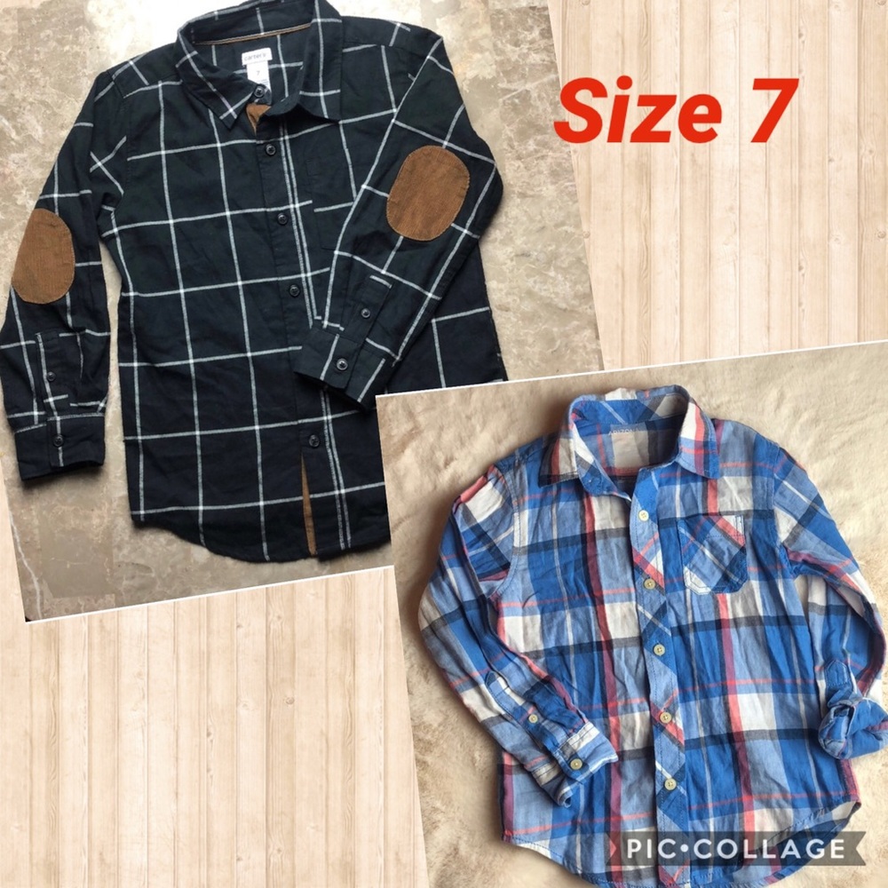 Button down shirt bundle size 7